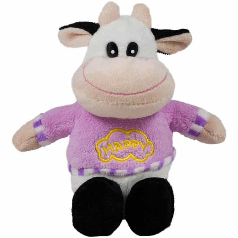 Животинки с тениска Кравичка, 13см