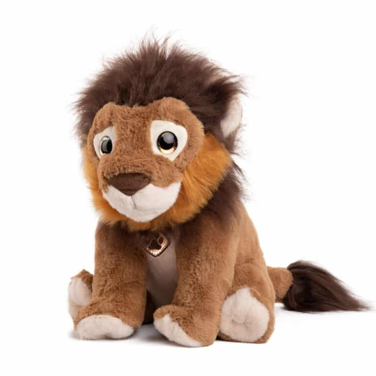 Лъв с медальон, 38см