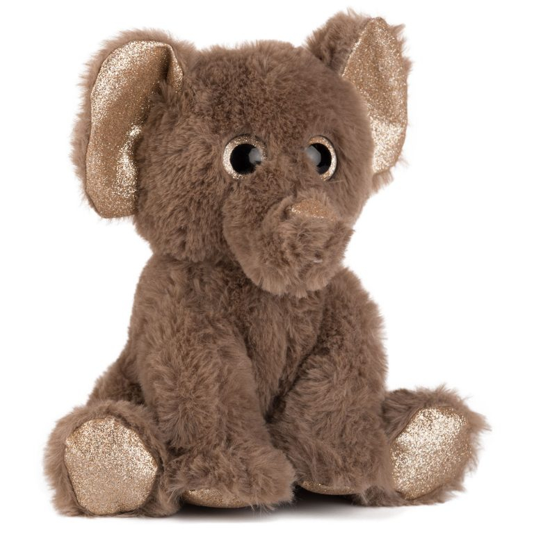 Диви животни с брокатени крачета Слонче, 20см