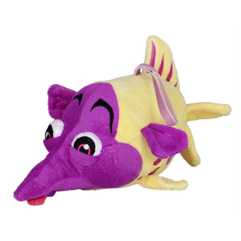 Плюшена жълта рибка 23см