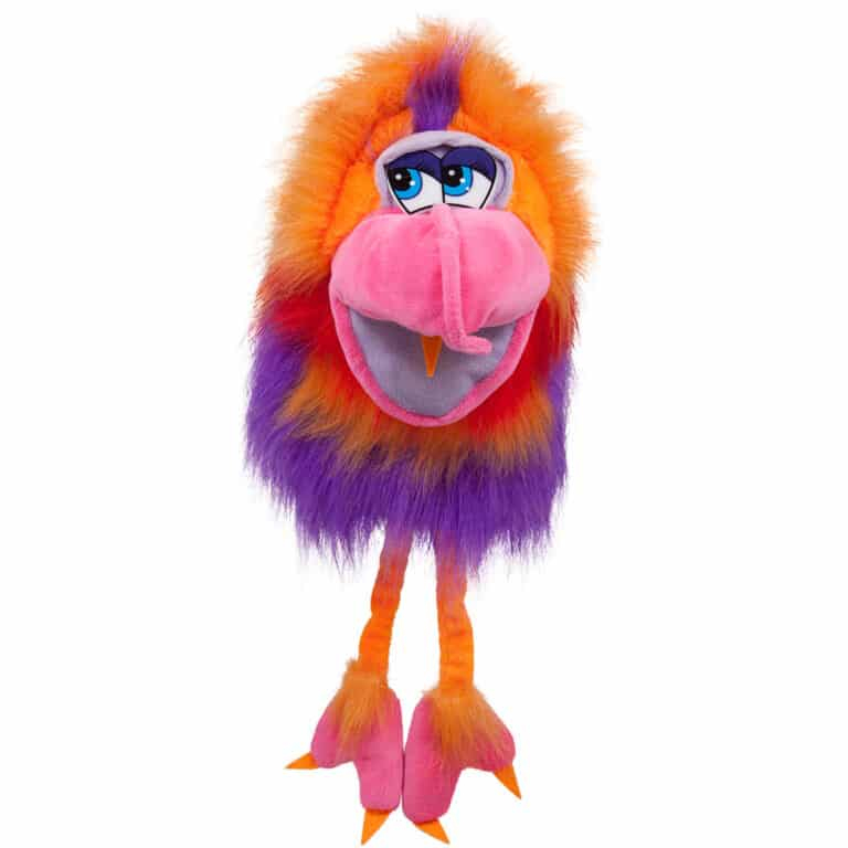 Папагали-петрушки Кива,Ози и Тиан, 28см