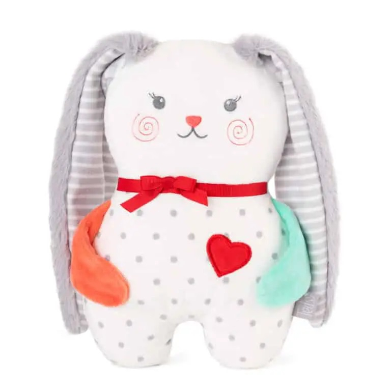 Бебешка плюшена играчка с черешови костилки ЗАЙЧЕ – Fuzzy the rabbit