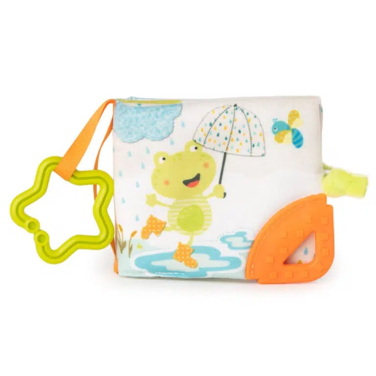 Мека бебешка книжка Жабче, 12 х 3.5 х 10 см