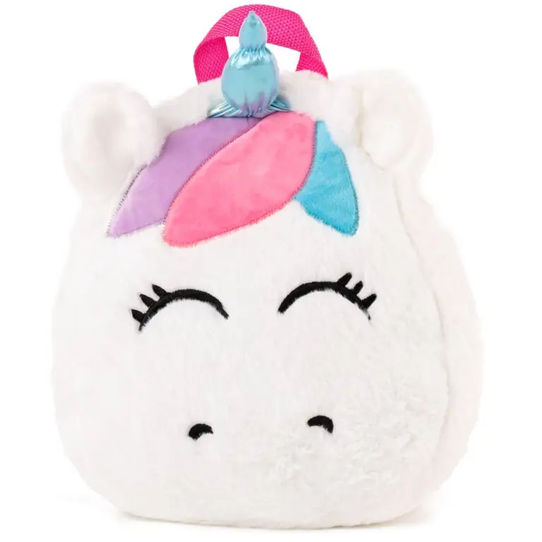 Плюшена раница Еднорог, 28см