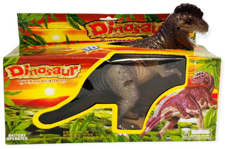 Динозавър с движение, светлини и звук
