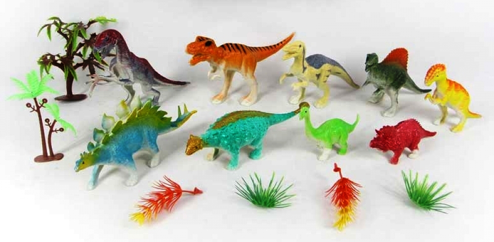 Комплект фигурки Динозаври, 9бр.