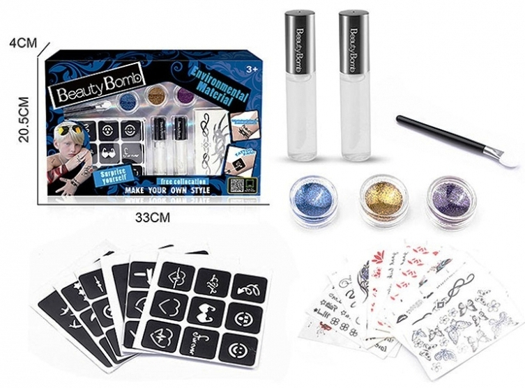 Татоо студио 2, 40 шаблона за татуировки + аксесоари