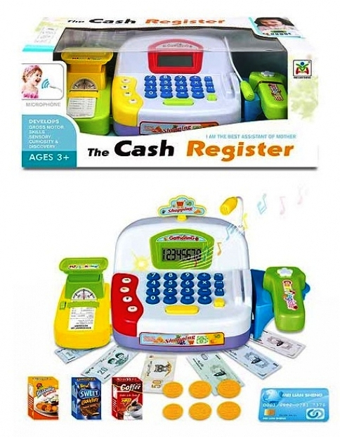 Касов Апарат с лента, звук, светлини, микрофон, дисплей и още много