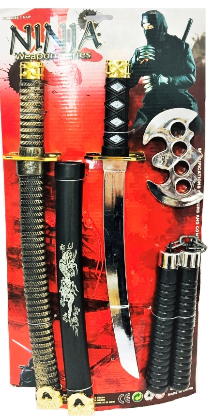 Комплект Оръжия за НИНДЖА, голям