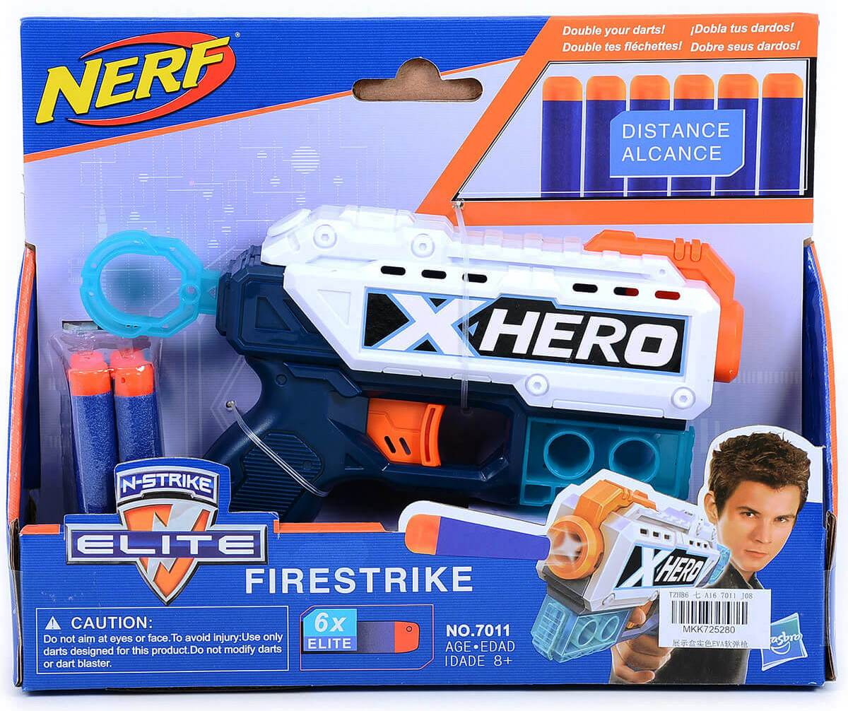 Пистолет с 6бр. меки стрели