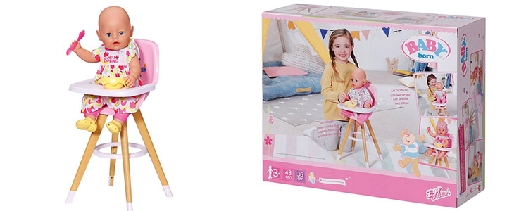 BABY Born - Столче за хранене