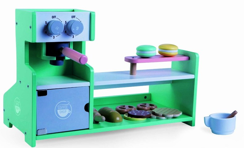 Дървен Магазин за кафе