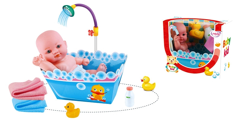 Кукла БЕБЕ с вана и душ
