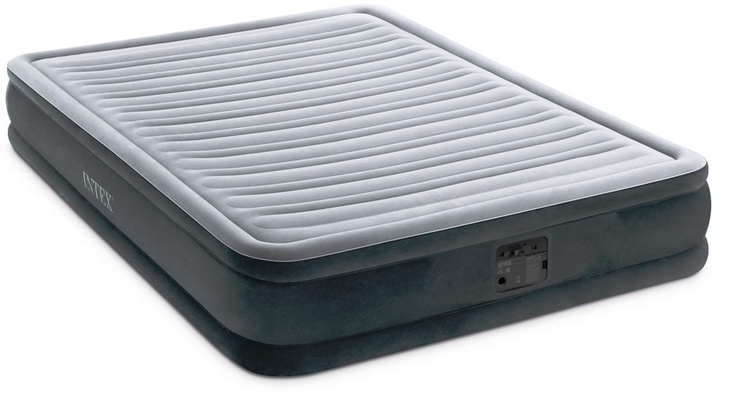 Надуваем матрак с вградена помпа INTEX Twin Comfort-Plush Mid Rise, 99 х 191 х 33 см.