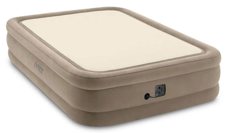 Надуваем матрак с вградена помпа INTEX Thermalux, 152 х 203 х 51 см.