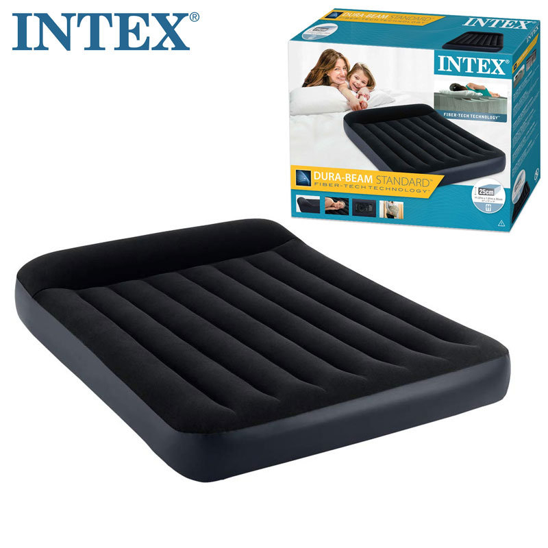 Надуваем матрак с вградена помпа INTEX Pillow Rest Classic, 137 х 191 х 25 см.