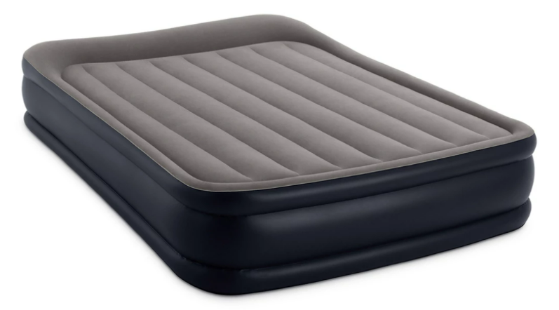 Надуваем матрак с вградена помпа INTEX Deluxe Pillow Rest Raised, 152 х 203 х 42 см