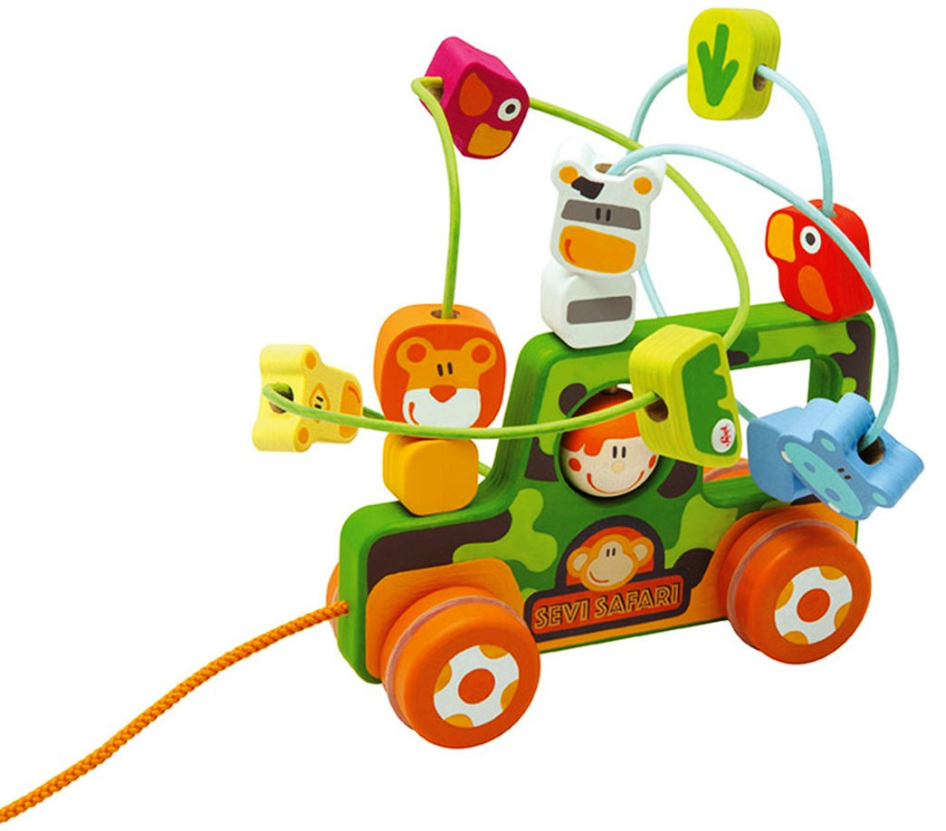 Дървен Лабиринт на колела Sevi, Сафари