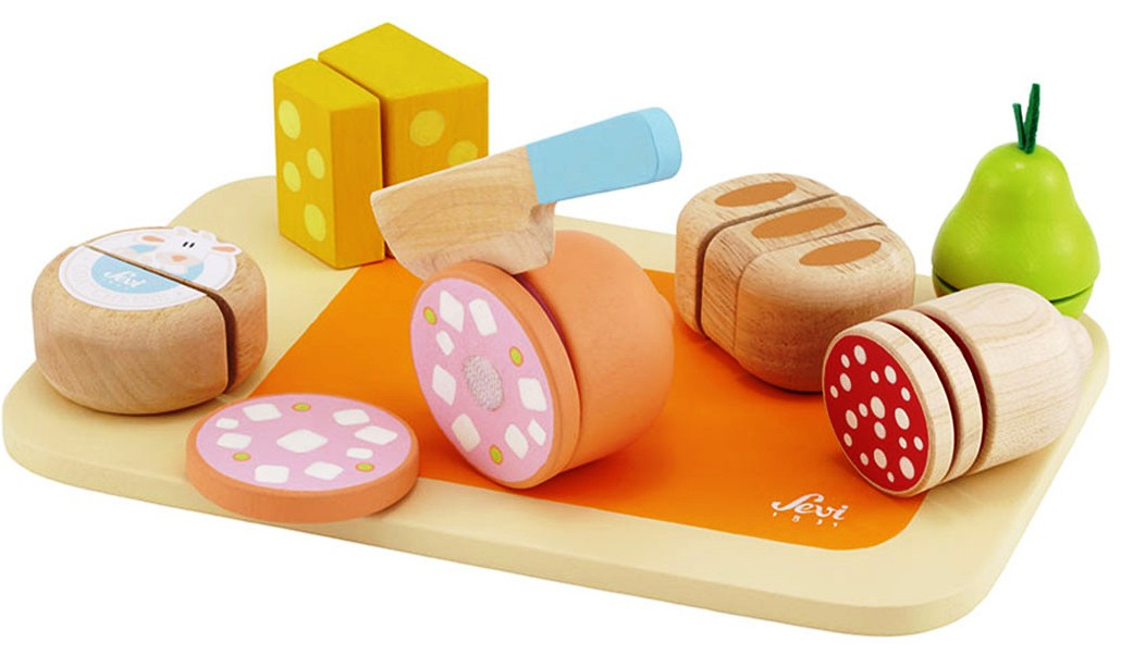 Дървен Комплект за рязане с Sevi, 17 части