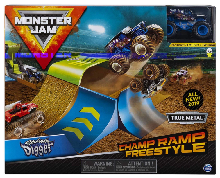 Комплект за каскади с рампа Monster Jam