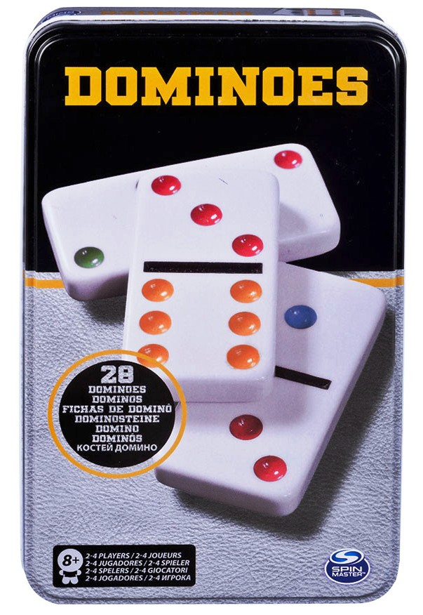 Домино 6 цвята, 32 дървени шахматни фигури, 24 пулове, игрална дъска, 28 блока домино