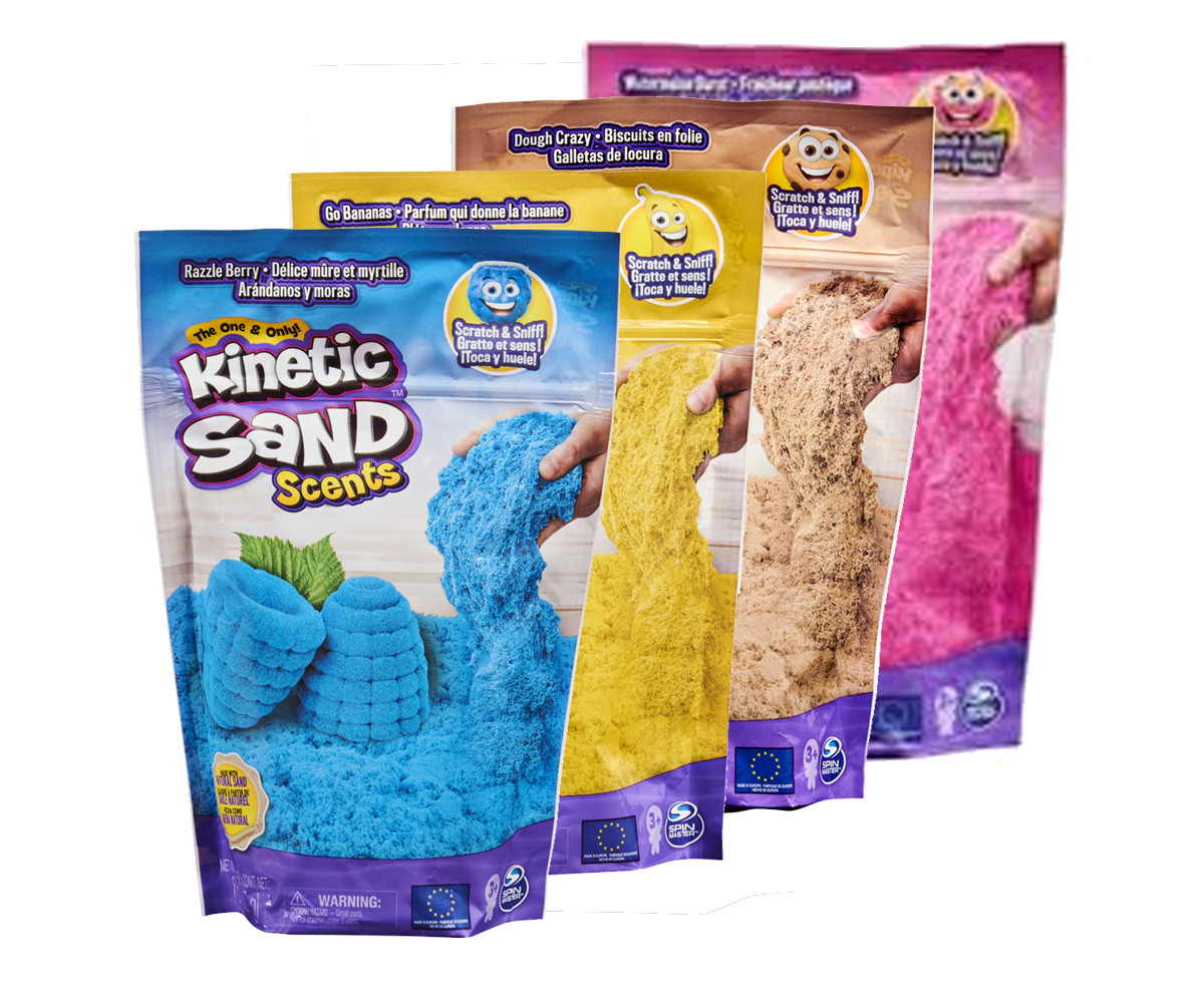 Kinetic Sand/Кинетичен пясък - Новите вкусни аромати, асортимент