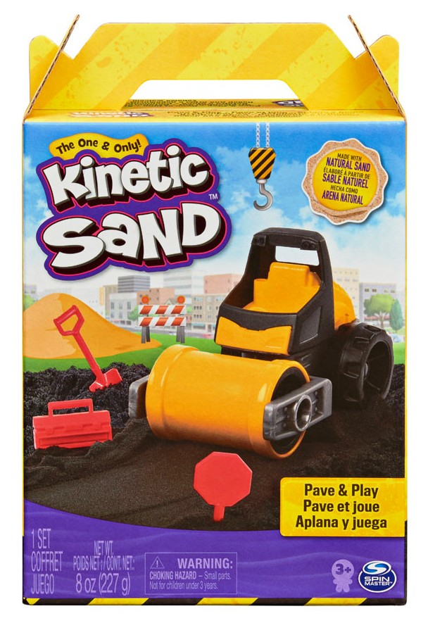 Kinetic Sand/Кинетичен пясък - Асфалтирай и играй