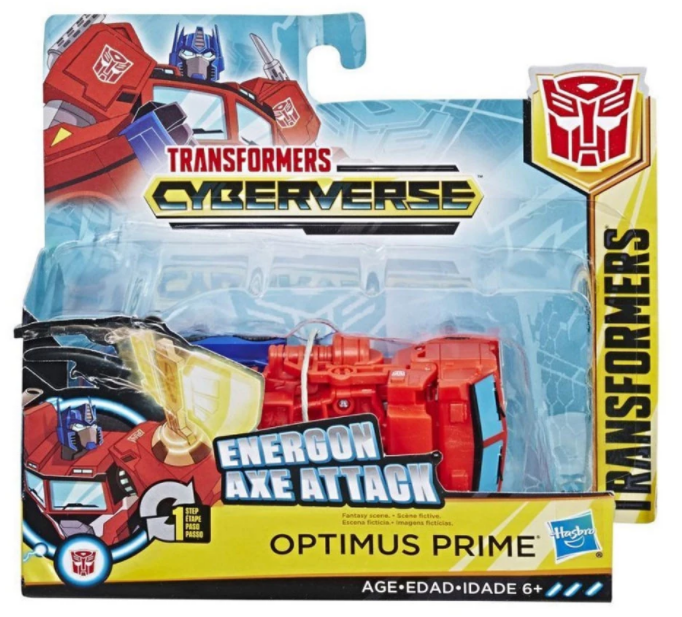 Трансформърс - Киберсвят, фигура в една стъпка, Optimus Prime