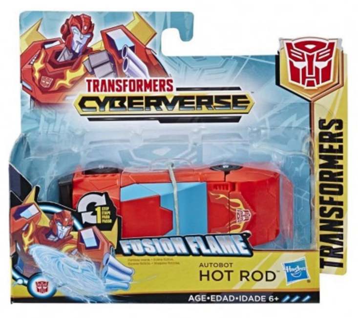 Трансформърс - Киберсвят, фигура в една стъпка, Hot Rod