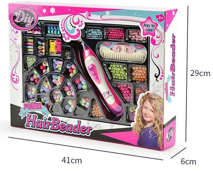 Креативен комплектс мъниста за коса