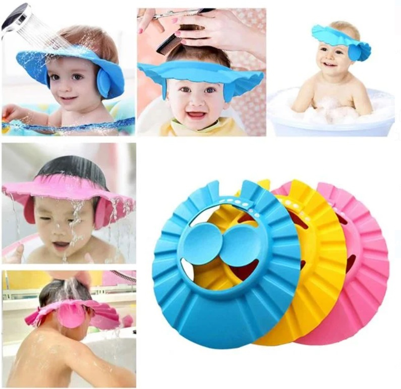 Бебешка Предпазна козирка за баня, регулируем протектор за къпане