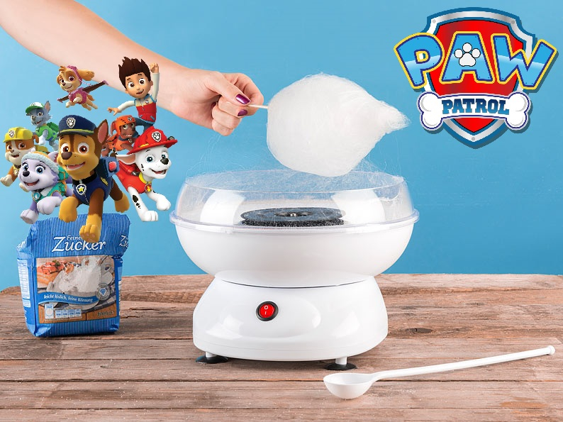Машина за захарен памук 520W Paw patrol Пес патрул