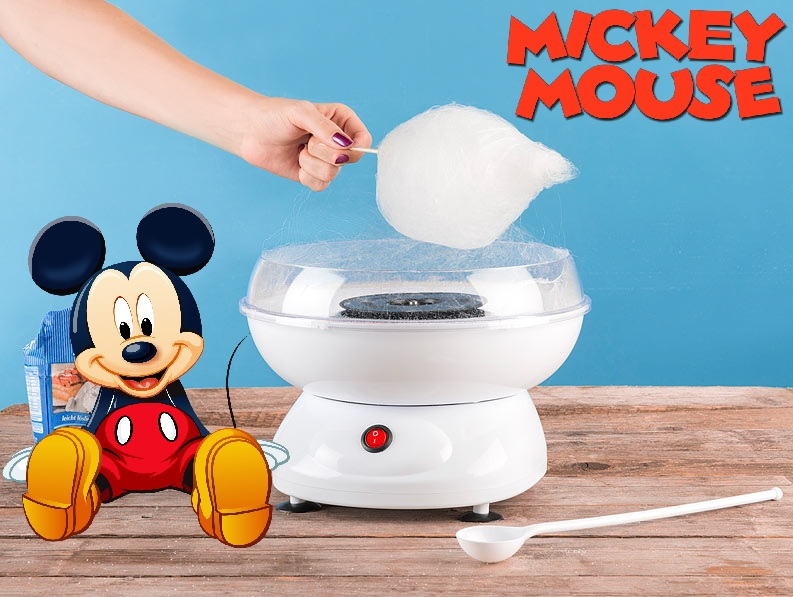 Машина за захарен памук 520W Мики Маус Mickey Mouse