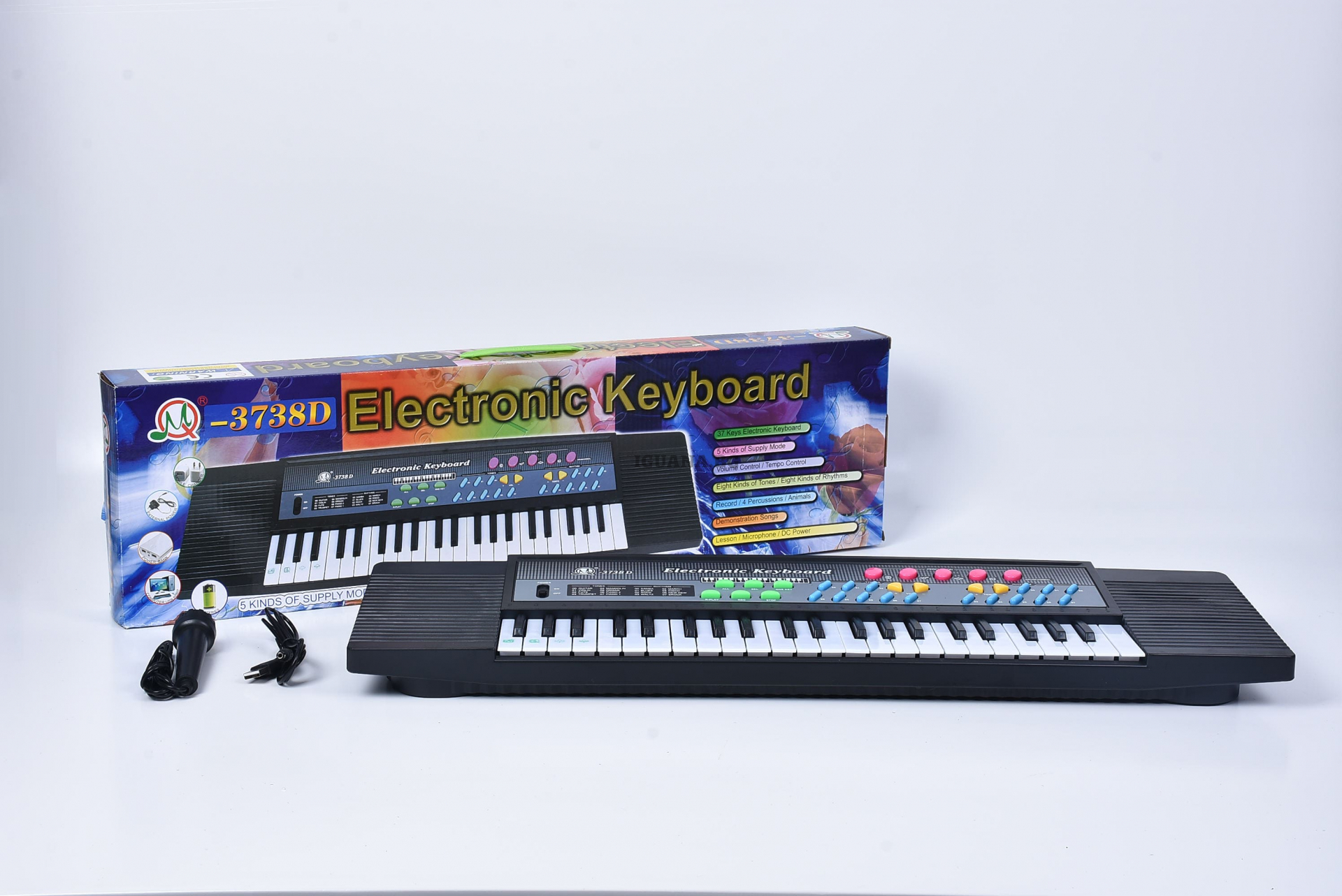 Детско пиано с микрофон , 37 клавиша