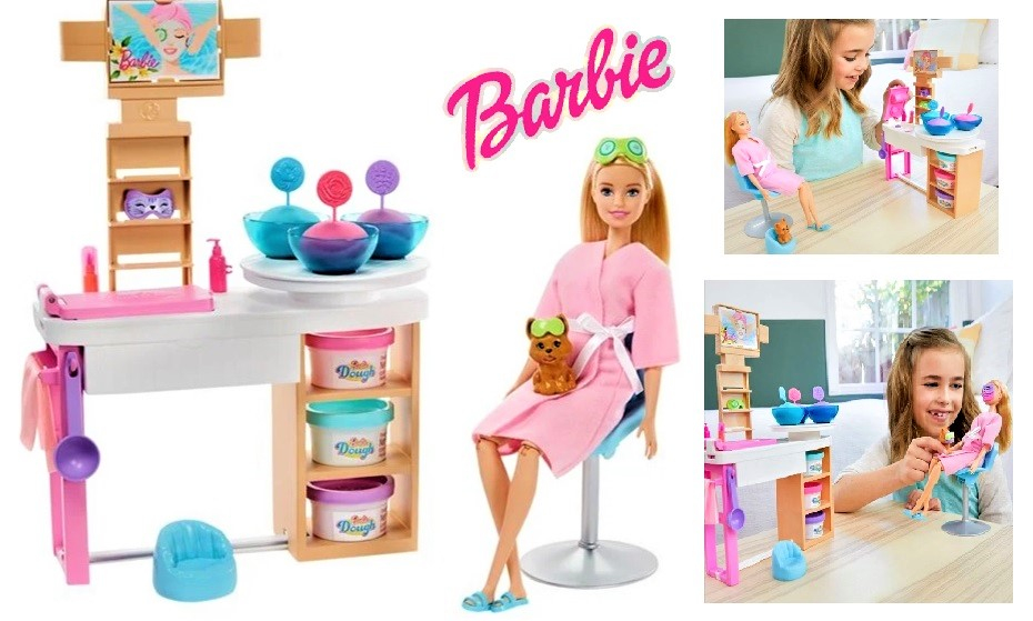 Кукла Barbie - Игрален комплект Спа
