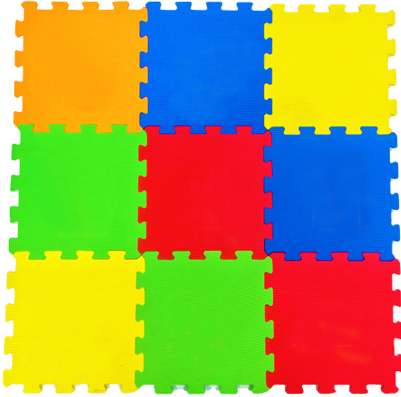 Пъзел Подложка за Под 33×33 см 7 мм 9 Броя от EVA Пяна без Формамиди, Фталати и Бисфенол