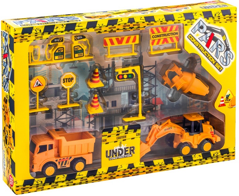 Комплект Строителна Площадка в Подаръчна Кутия 41×19×7