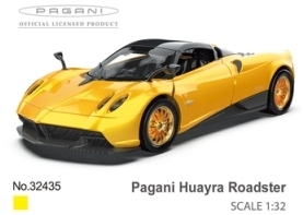 Метална Кола Pagani Huayra Roadster със Засилване с Издърпване Назад, Отварящи се Врати и Капак MSZ 1:32