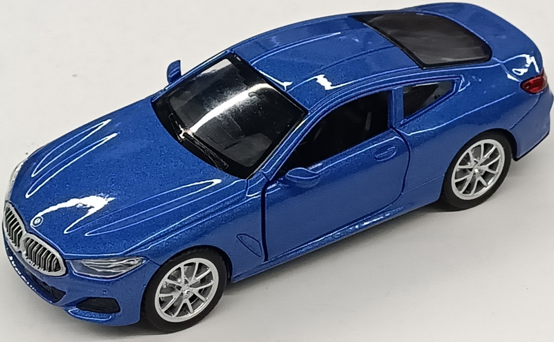 Метална Кола BMW M850i Coupé с Амортисьори и Отварящи се Врати MSZ 1:44