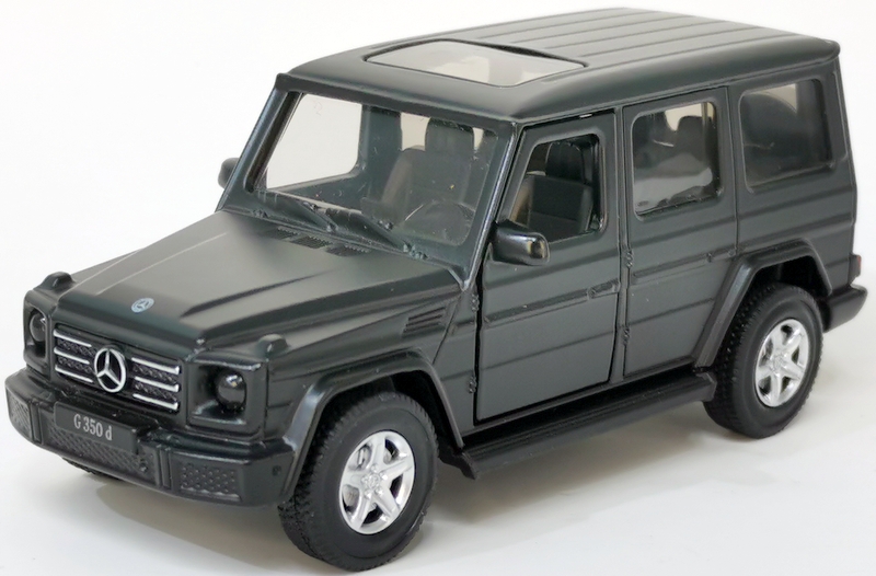 Метален Джип Mercedes-Benz G350d с Амортисьори и Отварящи се Врати MSZ 1:42