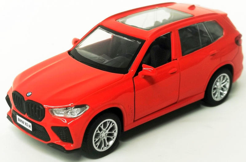 Метален Джип BMW X5M с Амортисьори и Отварящи се Врати MSZ 1:43