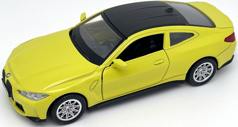 Метална Кола BMW M4 G82 с Амортисьори и Отварящи се Врати MSZ 1:42