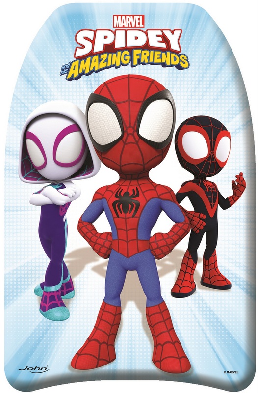 Кикборд дъска за плуване Спайди и приятели Spidey and Friends 43 см 43x32