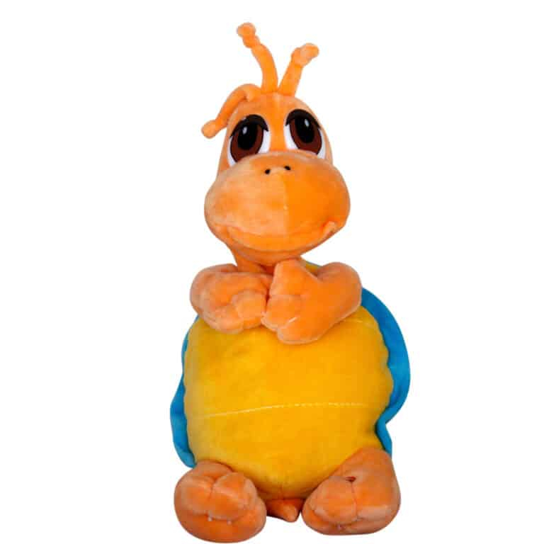 Танцуваща костенурка два цвята, 28см със звук и движение