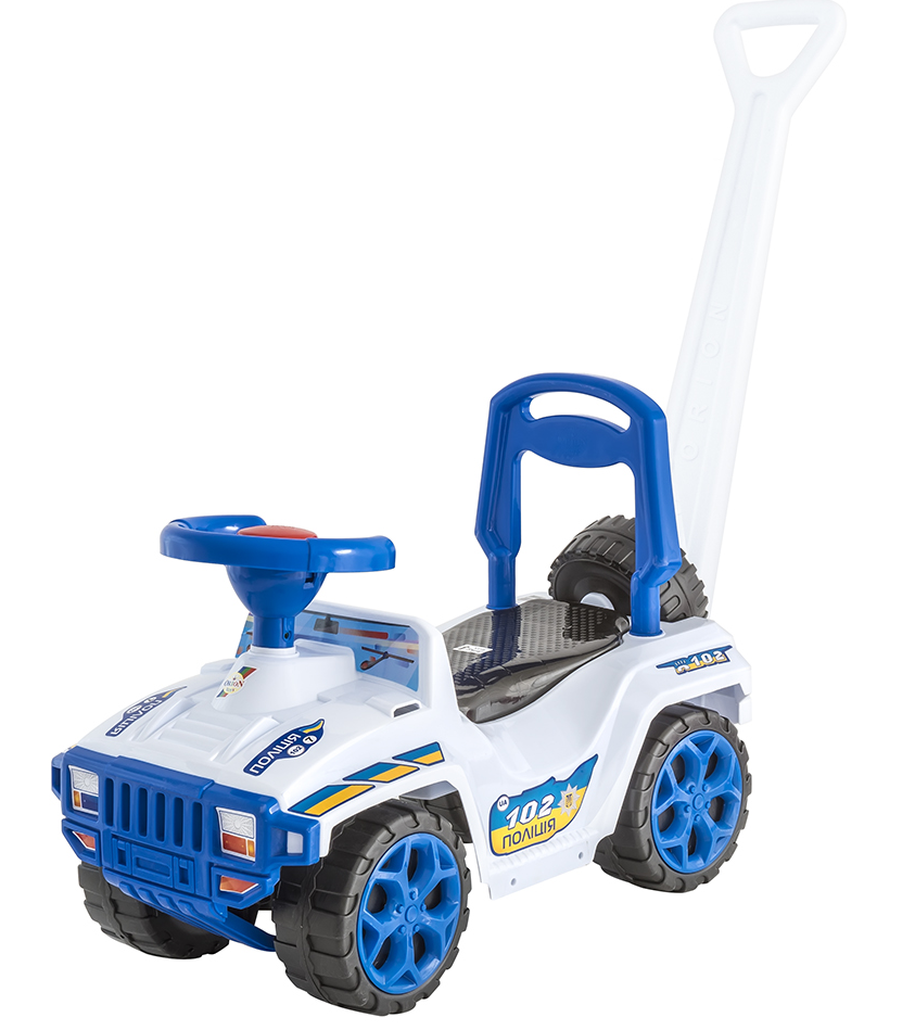 Кола за прохождане с отваряща се седалка и дръжка за контрол, до 30кг, 3 цвята, 85х75х42см, ORION, Украйна