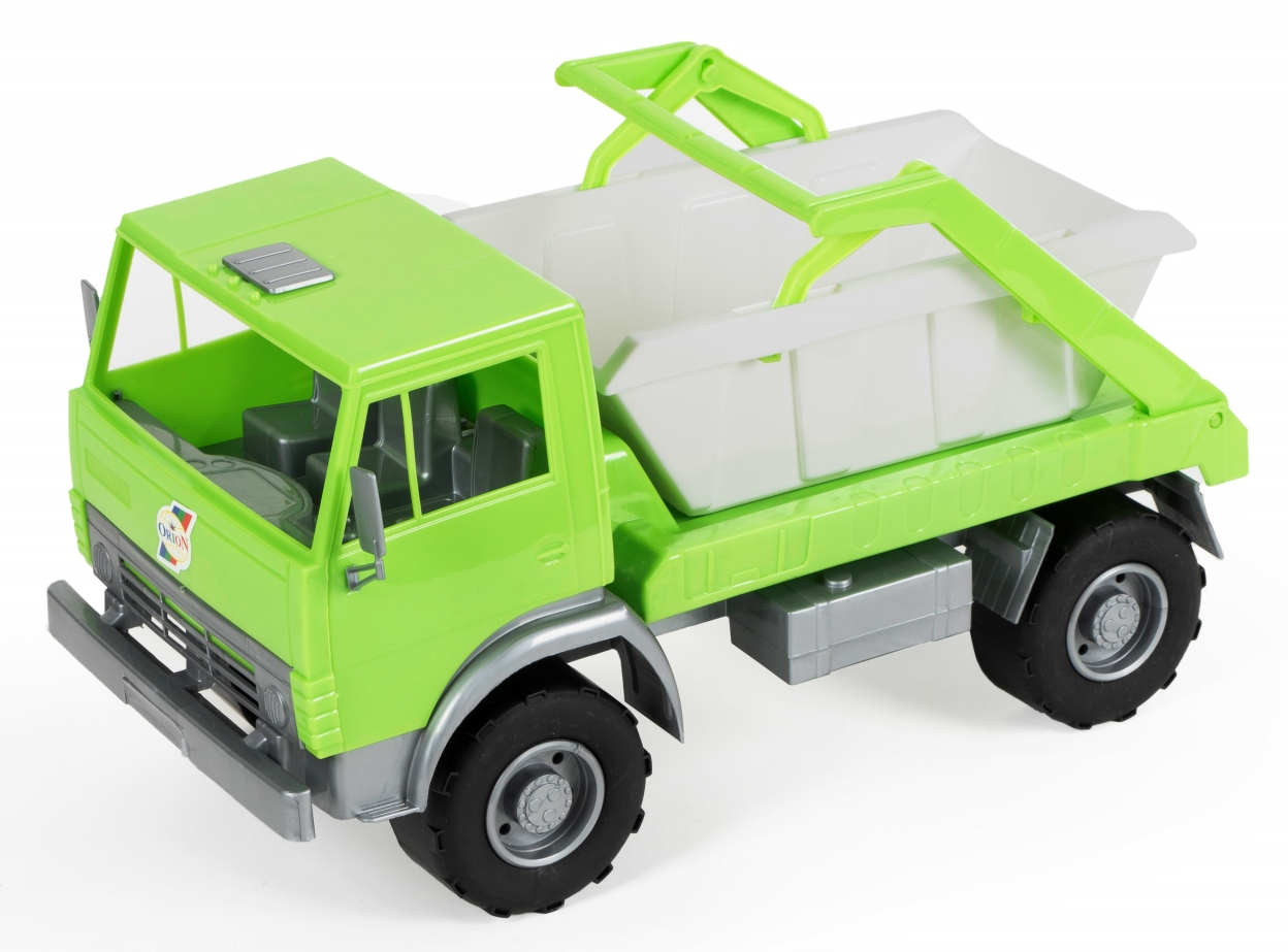 Камион за боклук KAMAZ, 2 цвята, 39х20х20см, КАМАЗ, ORION, Украйна