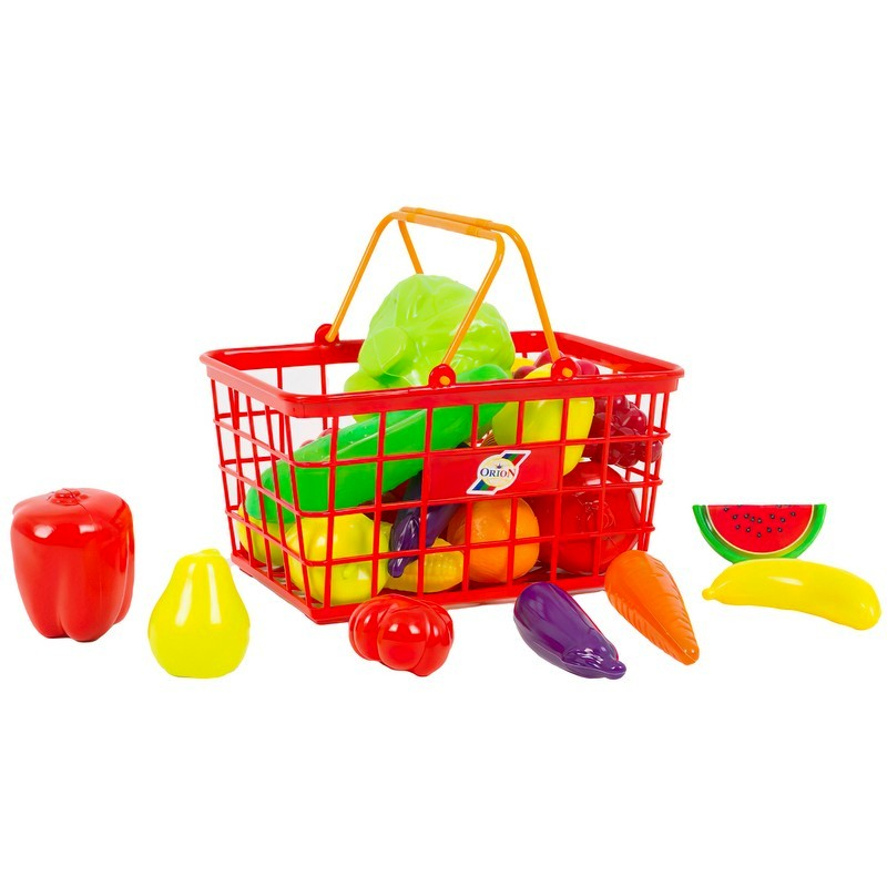 Кошница с плодове и зеленчуци, три цвята, ORION, Украйна