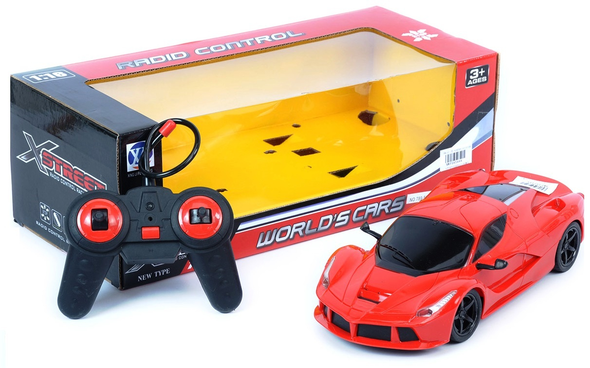 Кола Ферари с радиоконтрол в 4 посоки, 2 цвята
