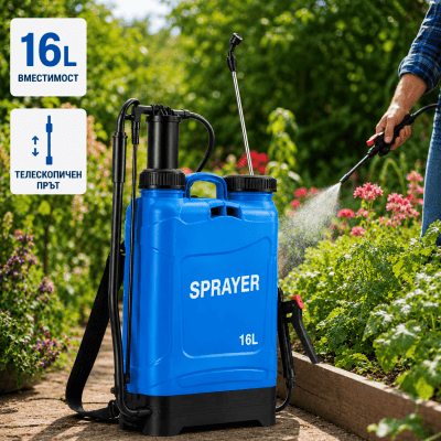 Градинска ръчна пръскачка Sprayer 16 литра | Iguana.bg