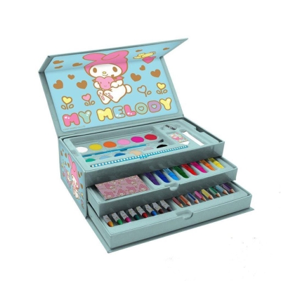 Рисувателен комплект 52 части в триетажно куфарче Май Мелъди My Melody